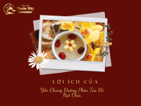 Lợi Ích Sức Khỏe Từ Món Yến Chưng Đường Phèn Táo Đỏ Hạt Chia