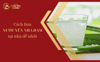 Cách làm nước yến nha đam tại nhà dễ nhất