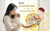 Lợi ích bất ngờ của yến sào với phụ nữ sau sinh